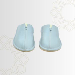 sabots artisanaux – gris perle Élégant