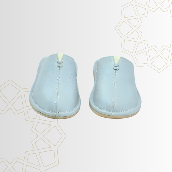 sabots artisanaux – gris perle Élégant sabots artisanaux – gris perle Élégant