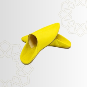 babouche ziouania traditionnelle en cuir
